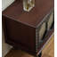 Meuble télé en bois massif Mid-Century