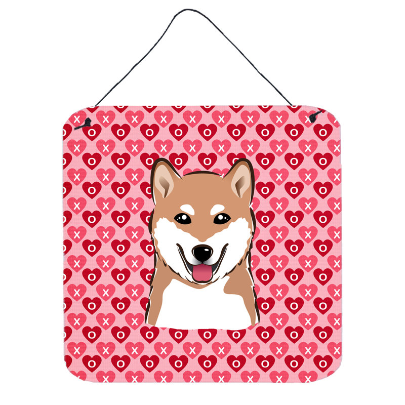 Décoration murale dame shiba shiba