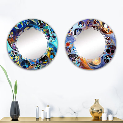 Ensemble de 2 miroirs sans cadre