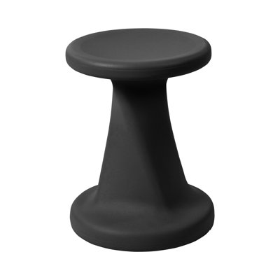 ECR4Kids Twist Wobble Stool, 18in Seat Height, Active Seating -  ELR-15629-BK