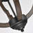Pihu 4 - Light 20.9" Antique Black Lantern Geometric Chandelier