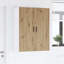 Vidaxl Kitchen Wall Cabinet With Shelf Sonoma Oak 80 X 31 X 100 Cm-121217280-121217286