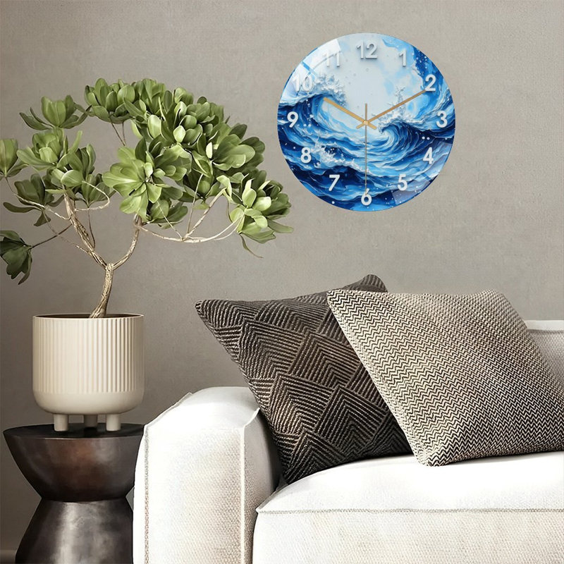 Horloge murale Creative Wave