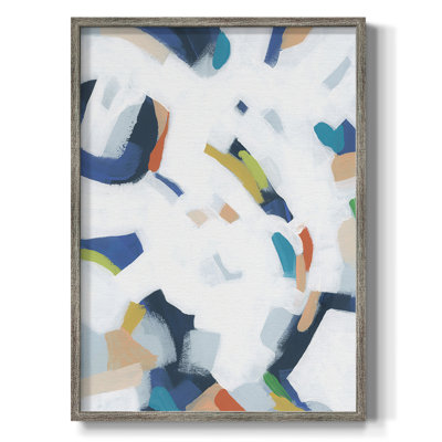 Bright Orbit I, reproduction encadrée - bois massif