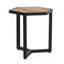 Table d'appoint de style industriel moderne