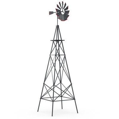 Carmeshia Metal Windmill