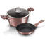 Batterie de cuisine antiadhésive en aluminium 3 pièces Berlinger Haus-56127982