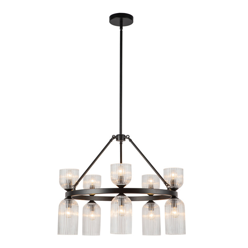 Lustre 26 po Nelly, Noir