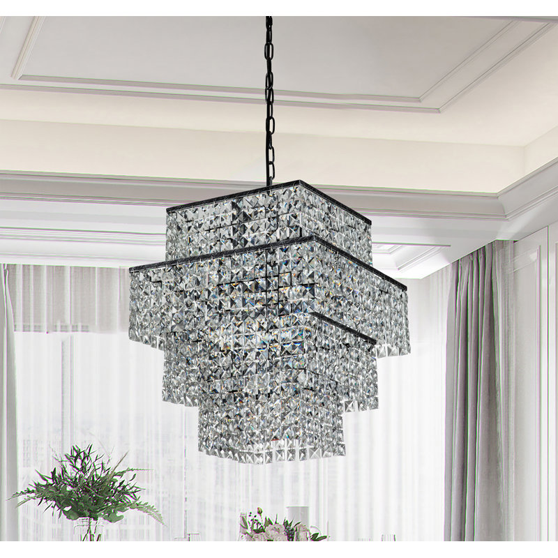 Lustre en cristal à 6 lumières Drimit