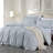 Cotton Twill Solid Duvet Cover-1358357976-1358357975