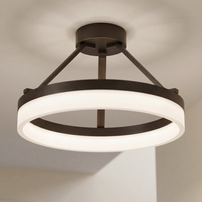 Danica Acrylic LED Semi Flush Mount