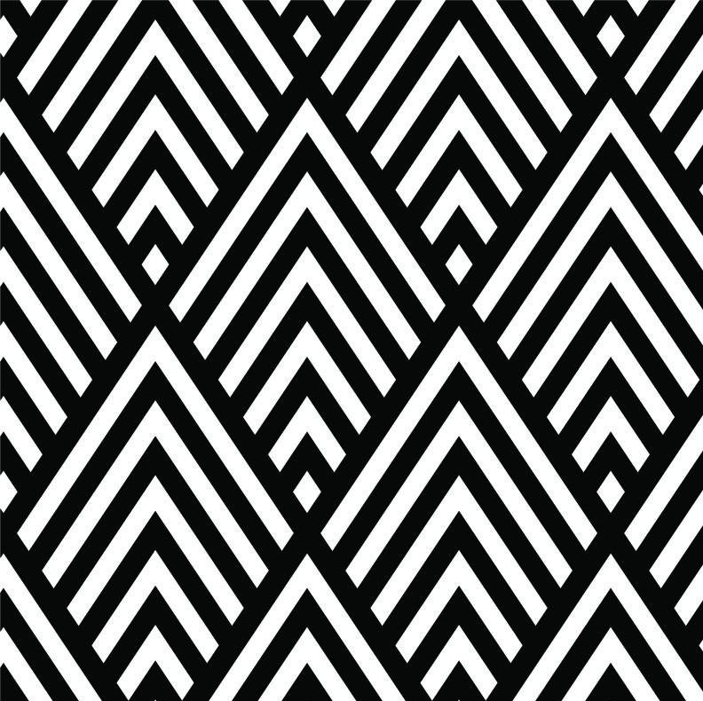 Geometric Wallpaper Roll by Jamie Graney