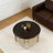 Round Coffee Table with Storage-1874384703