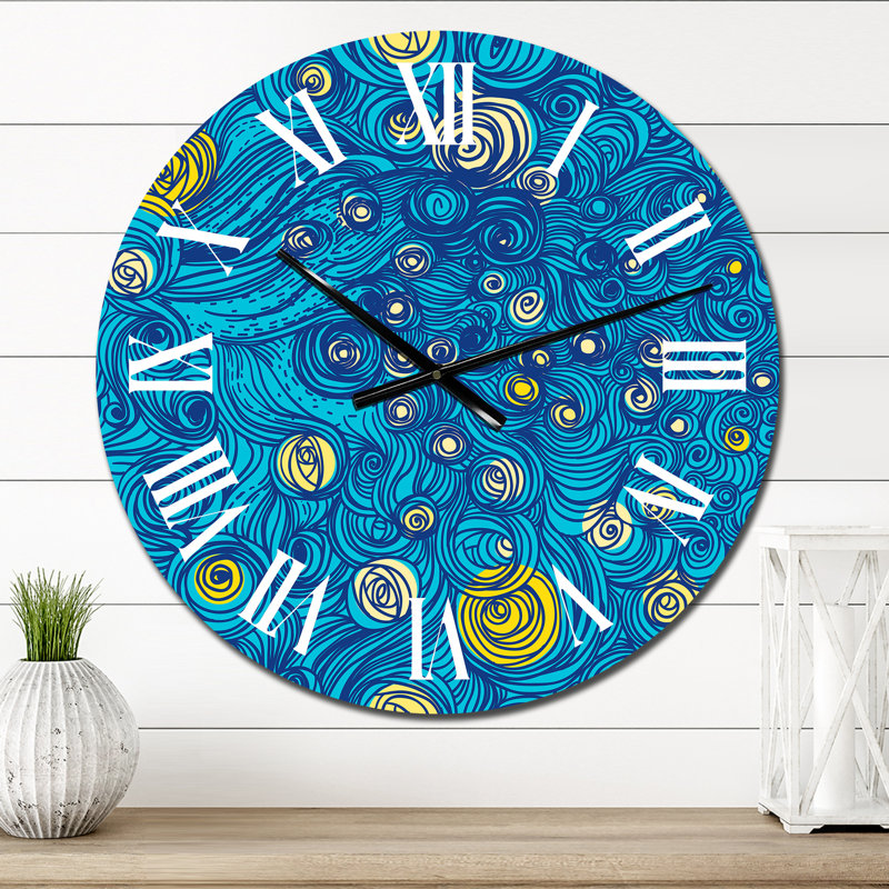 Horloge murale surdimensionnée, Moyen