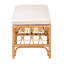 Banc rectangulaire Natural Bohemian