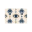Enigmatic Eye Symbol Pattern Bath Mat, 36 X 24