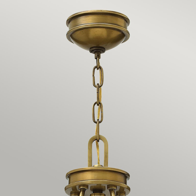 Rennick 5 - Light Waggon Wheel Chandelier