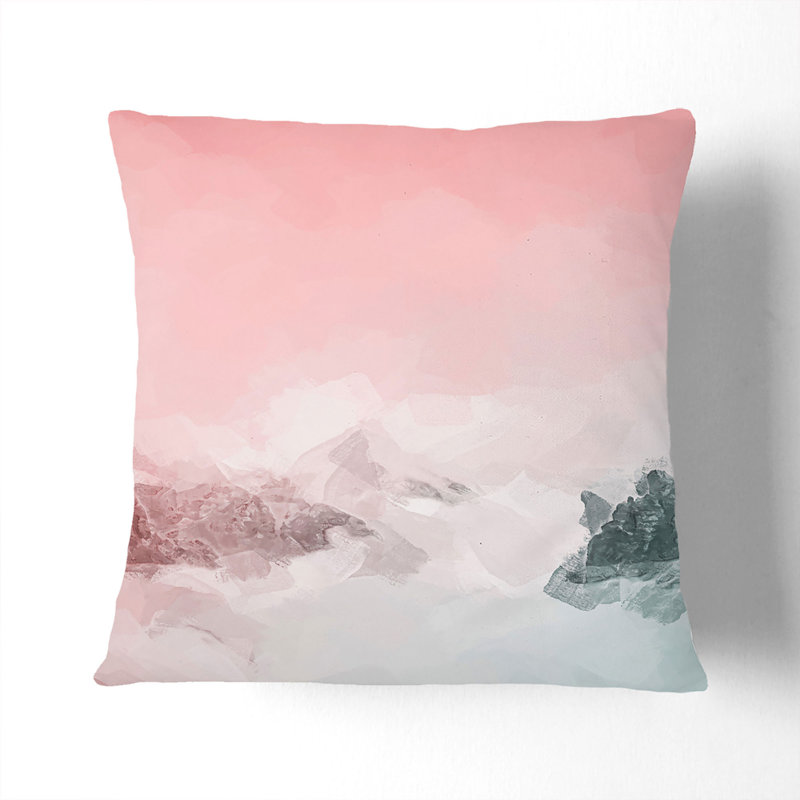 Square Throw Cushion, 55cm H x 55cm W x 20cm D, Black