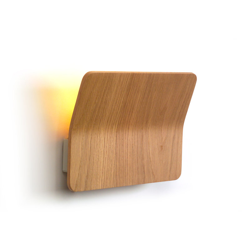 Etheridge Wood LED Flush Mounted Sconce