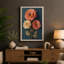 Three Roses in Bloom Botanical - Wrapped Canvas-1843588032-1843588033