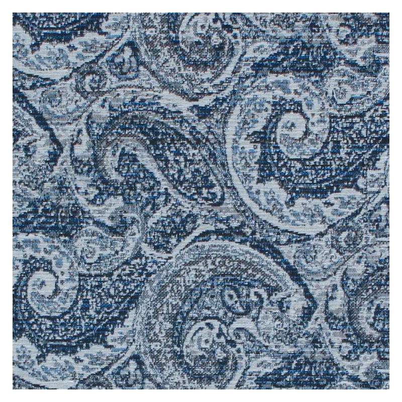 Tissu de motif cachemire copley Suite, Indigo