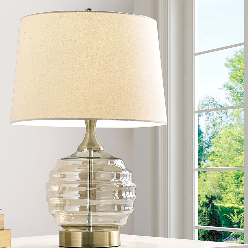 Lampe de table en verre 22,5 "Tuscan Sun