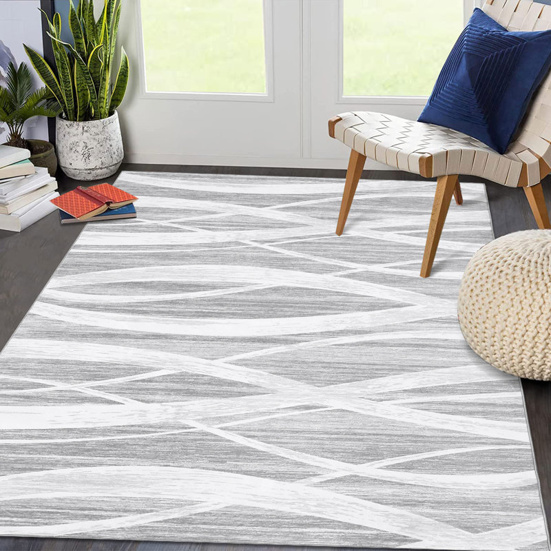 Tapis Ertac avec envers antidérapant, Rectangle 8 pi x 10 pi