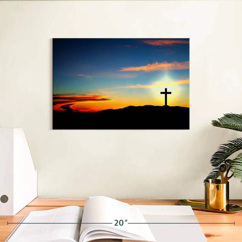 Adella Cross Silhouette, 8" H x 12" W