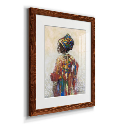 Célébration de la beauté II - Cadre photo, reproduction d'art sur papier