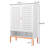 Grid Double Door Shoe Cabinet-1276027165