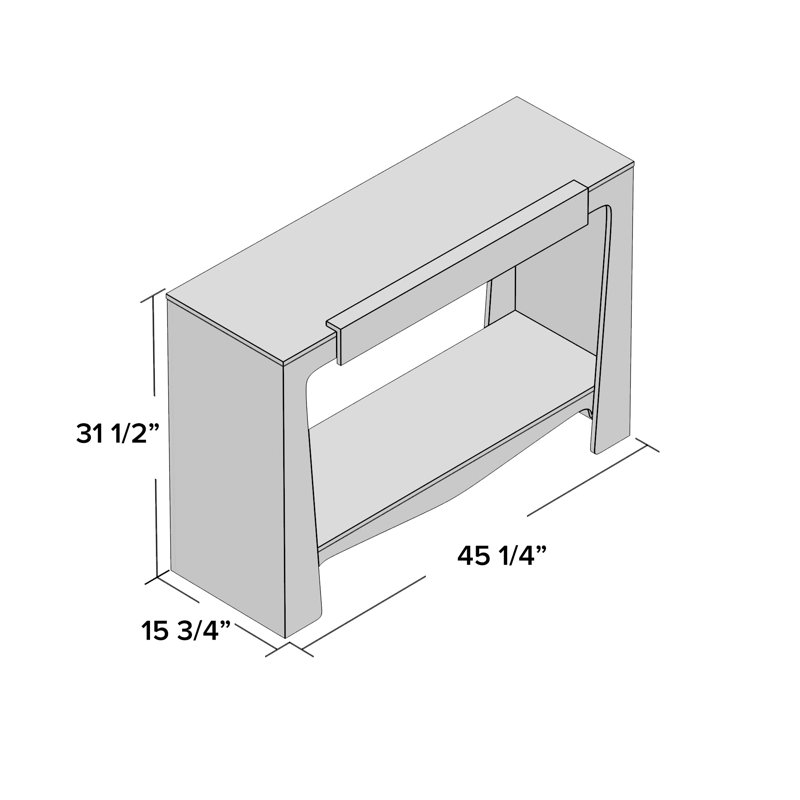 114.94000000000001cm Console Table