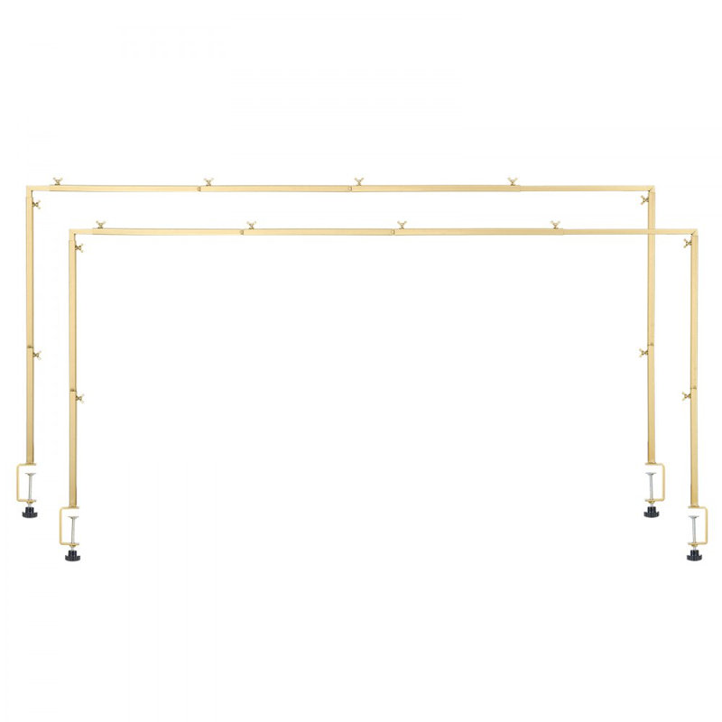 Metal Over The Table Rod Stand, Gold