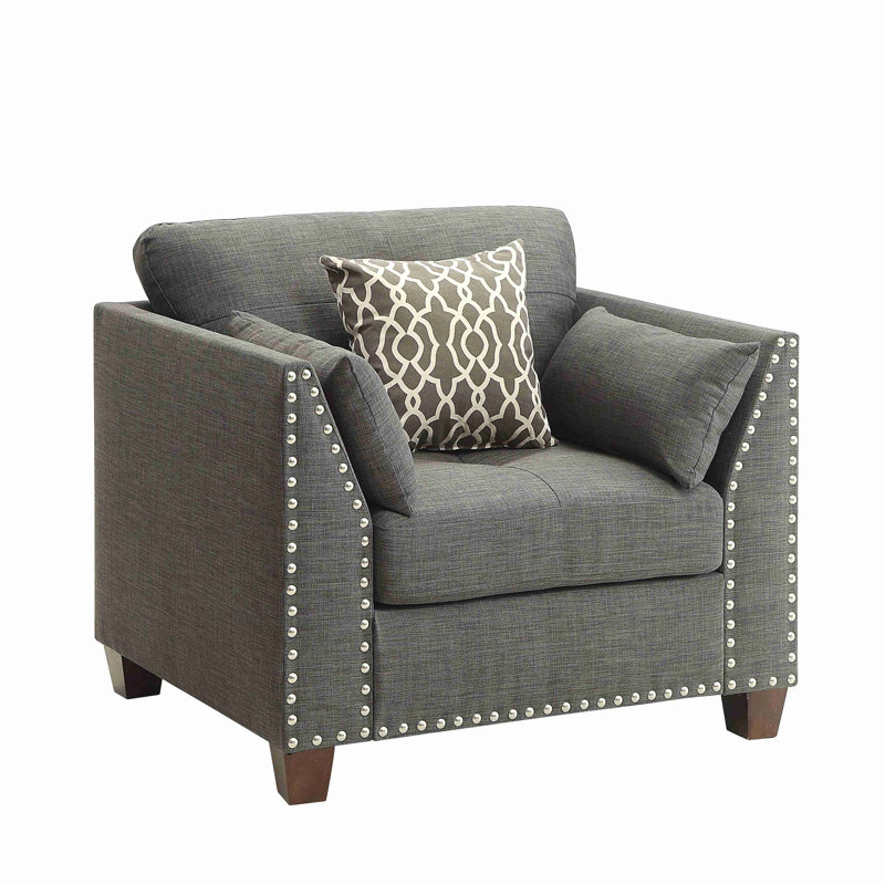 Chaise avec 3 coussins Laurissa