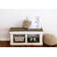 Banc de rangement en bois Johnecia