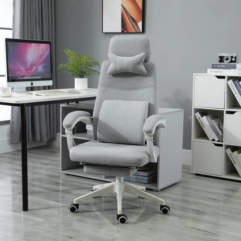 Jessup Polyester Blend Executive Chair with Headrest