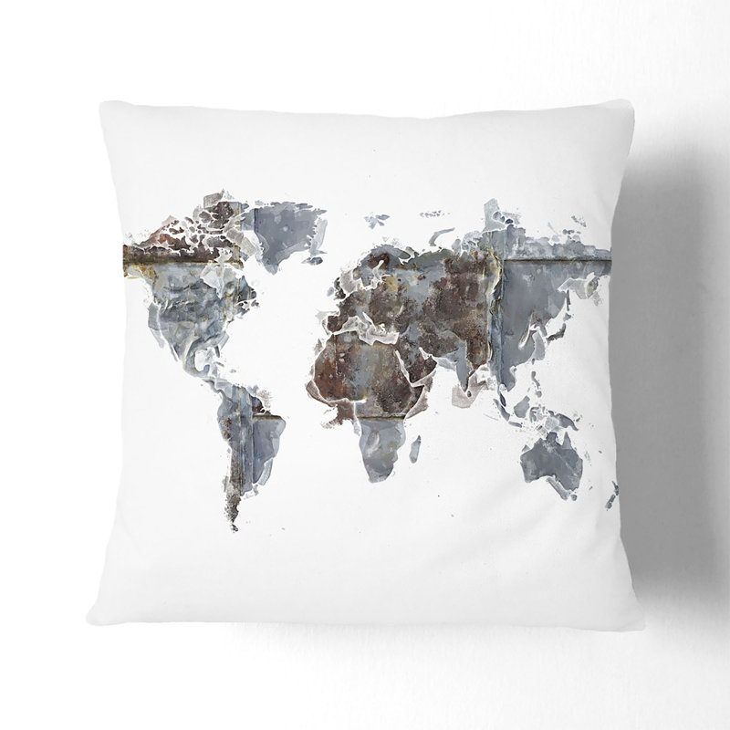 Square Cushion, 40cm H x 40cm W x 15cm D, Black