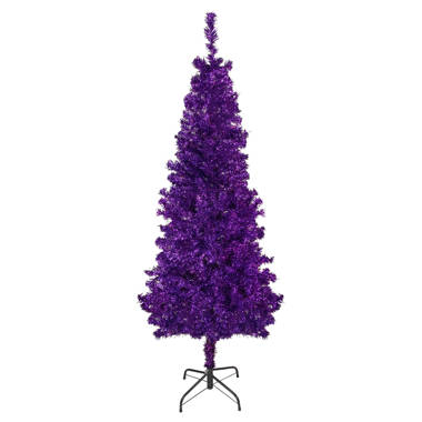 Purple Hues and Me: Foam Pine Tabletop Xmas Tree - Christmas in July