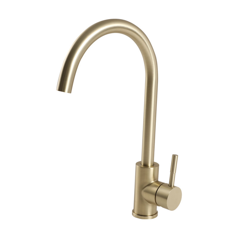 Lordear Kitchen Faucet, Brushed Gold