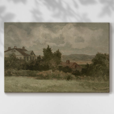 Paysages rétro-DCCXVII -Galerie enveloppée Cavas