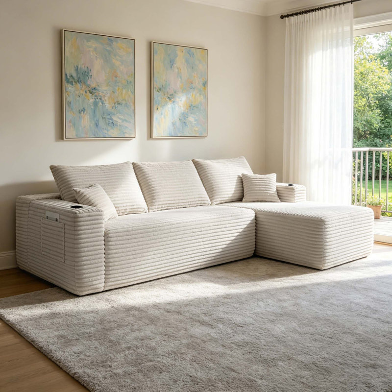Canapé modulaire Cloud sans assemblage requis