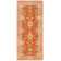 Tapis oriental rouille / beige en laine touffeté à la main Cranmore