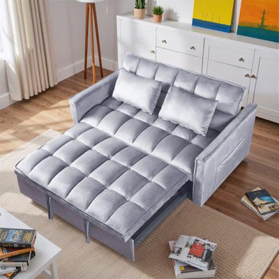 Montevia Sleeper Sofa, Sofa Bed- 2 in 1 Pull Out Couch Bed, Sofa Sleeper with Pull Out Bed