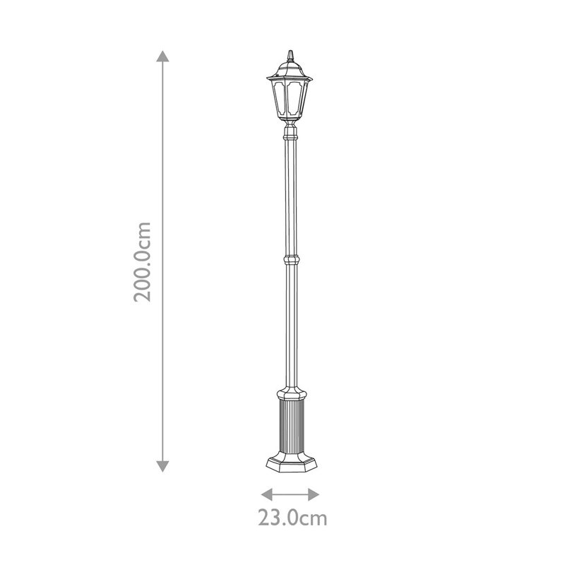 Eklund Transparent Lamp Post (Full)