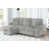 Velours gris velours