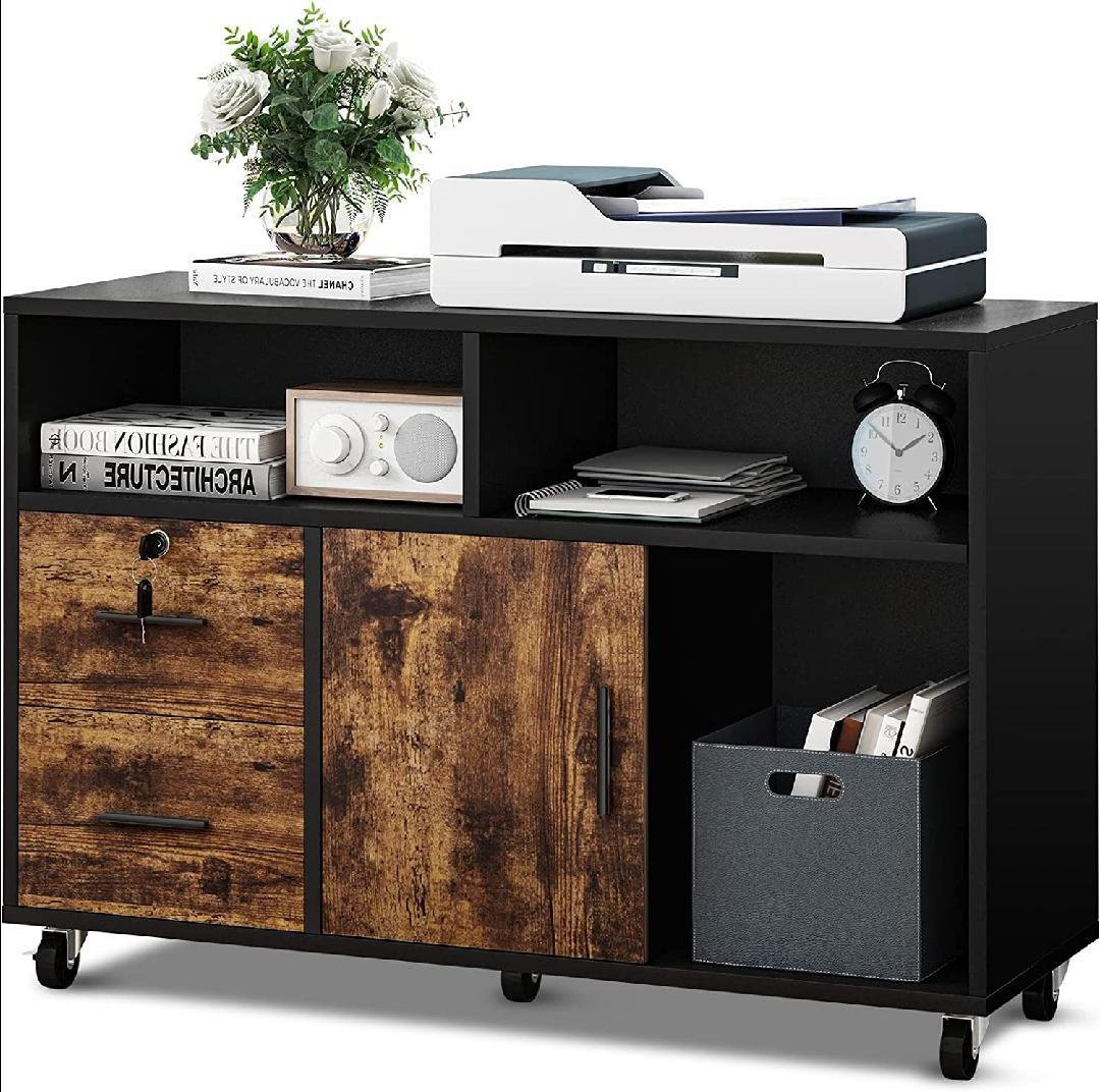 Paracity 25.7'' H x 38.1'' W Printer Stand with Wheels & Reviews Wayfair