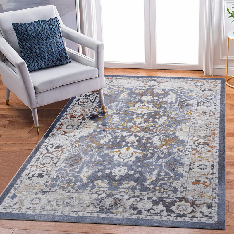 Indoor Rug, Traditional Area Rug For Office, Bedroom And Living Room, Rectangle 7'9" x 10'