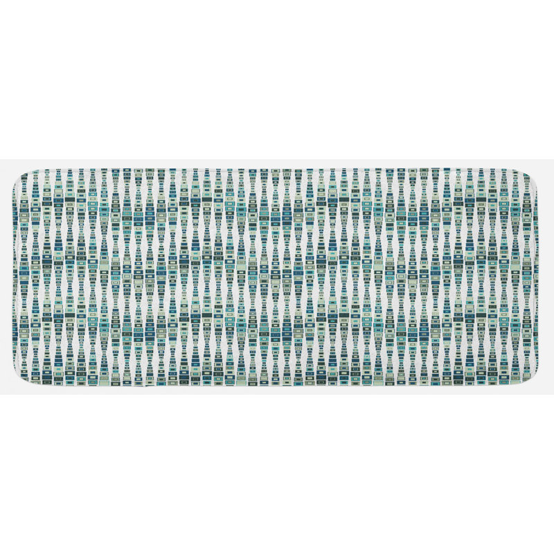 Modern & Contemporary Polyester Kitchen Mat