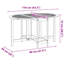 Oval 110Cm L Outdoor Table