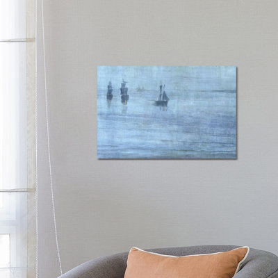 Nocturne le solent - reproduction d'art sur toile tendue
