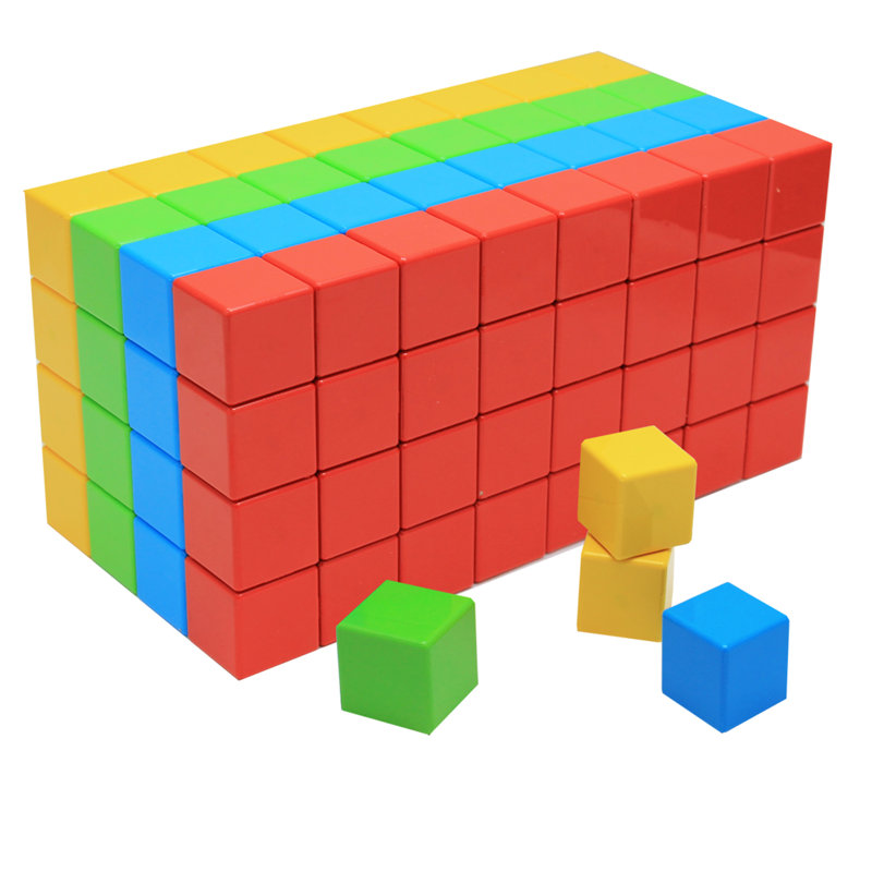 Geomag Magicube Classroom Set Bulk Pack, 128 Blocks Recycled